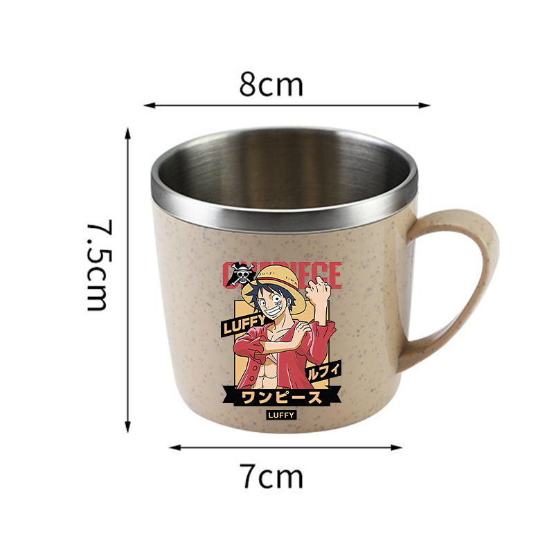 원피스 워터컵 만화 애니메이션 프린트 스테인리스 스틸  - Espresso Shot Glass 리뷰 및 가격