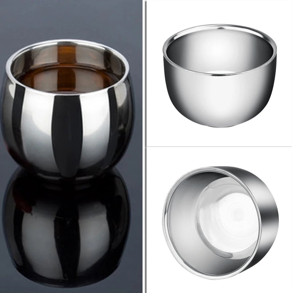 고품질 100/150 ML 스테인레스 스틸 컵 더블 레 - Espresso Shot Glass 리뷰 및 가격