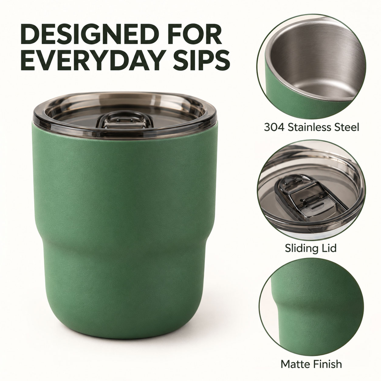 맞춤형 이름과 로고가 새겨진 뚜껑이 있는 커피 컵, 미 - Coffee Equipment For Camping 리뷰 및 가격